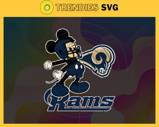 Los Angeles Rams Mickey NFL Svg Los Angeles Rams Rams svg Rams Mickey svg Rams Mickey svg Mickey svg Design 5949