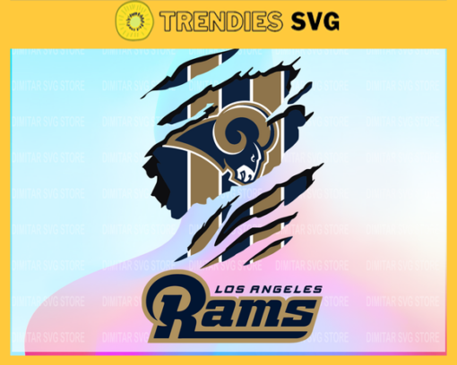 Los Angeles Rams Scratch NFL Svg Pdf Dxf Eps Png Silhouette Svg Download Instant Design 5964