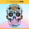 Los Angeles Rams Skull SVG PNG EPS DXF PDF Football Design 5970