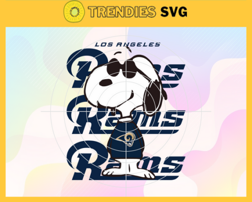 Los Angeles Rams Snoopy NFL Svg Los Angeles Rams Rams svg Rams Snoopy svg Rams Snoopy svg Snoopy svg Design 5974