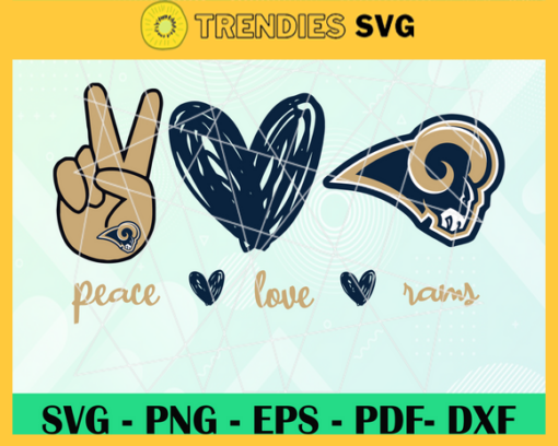 Los Angeles Rams Svg NFL Svg National Football League Svg Match Svg Teams Svg Football Svg Design 5989