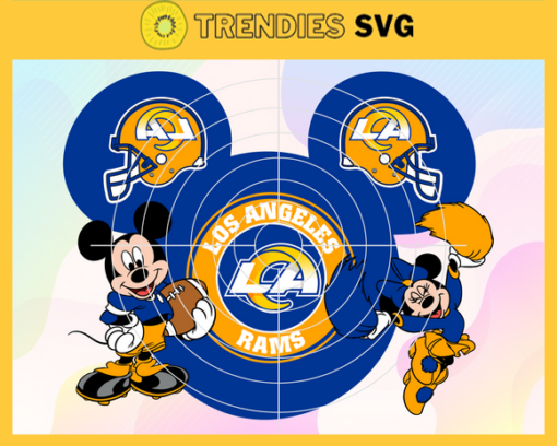 Los Angeles Rams Svg Rams Svg Rams Disney Mickey Svg Rams Logo Svg Mickey Svg Football Svg Design 5994