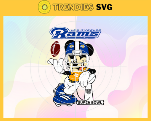 Los Angeles Rams Svg Rams Svg Rams Mickey Svg Rams Logo Svg Sport Svg Football Svg Design 6001