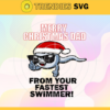Merry Christmas Dad From Your Faster Swimmer Svg Swim Svg Swim Brother Shark Svg Swim Team Svg Shark Swimmer Svg Proud Brother Svg Design 6165