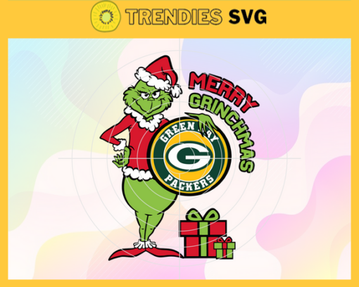Merry Grinchmas Green Bay Packers Svg Packers Svg Packers Grinch Svg Packers Logo Svg Christmas Svg Merry Grinchmas Svg Design 6195
