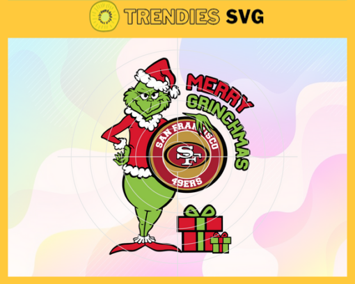 Merry Grinchmas San Francisco 49ers Svg 49ers Svg 49ers Grinch Svg 49ers Logo Svg 49ers Christmas Svg Merry Grinchmas Svg Design 6220