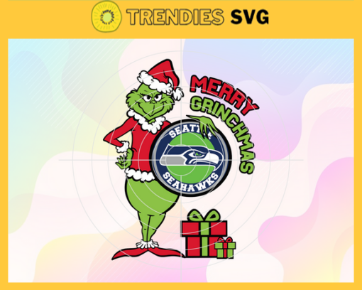 Merry Grinchmas Seattle Seahawks Svg Seahawks Svg Seahawks Grinch Svg Seahawks Logo Svg Seahawks Christmas Svg Merry Grinchmas Svg Design 6221