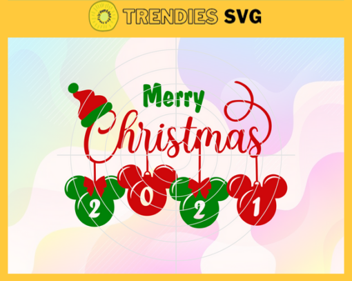 Merry christmas 2021 Svg Christmas Svg Xmas Svg Merry Christmas Christmas Gift Mickey Svg Design 6154