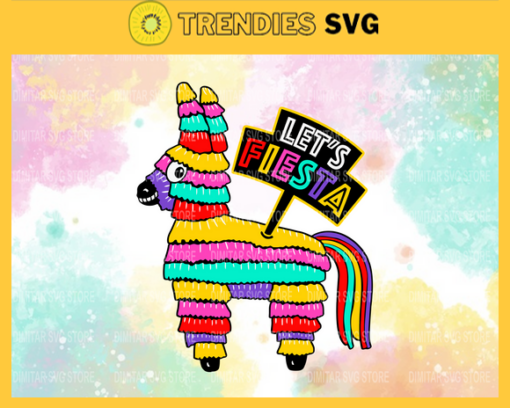 Mexican Pinata Donkey Svg Lets Fiesta Funny Lets Fiesta Svg Mexican Svg lets fiesta svg fiesta clipart Design 6252