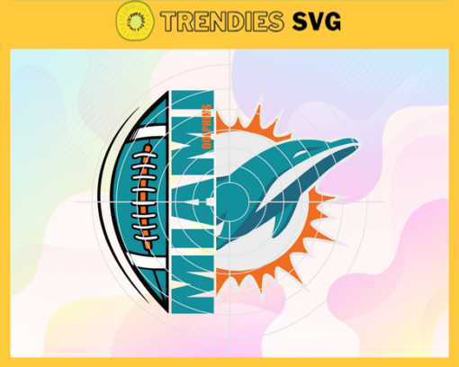 Miami Dolphins Ball Svg Dolphins svg Dolphins Girl svg Dolphins Fan Svg Dolphins Logo Svg Dolphins Team Design 6259