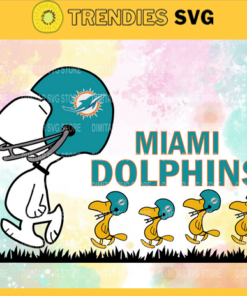 Miami Dolphins Snoopy NFL Svg Miami Dolphins Miami svg Miami Snoopy svg Dolphins svg Dolphins Snoopy svg Design 6333