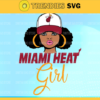 Miami Heat Girl NFL Svg Pdf Dxf Eps Png Silhouette Svg Download Instant Design 6372