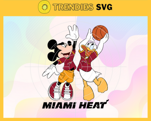Mickey And Donald Heat Svg Heat Svg Heat Logo Svg Heat Fan Svg Heat Donald Svg Heat Mickey Svg Design 6410