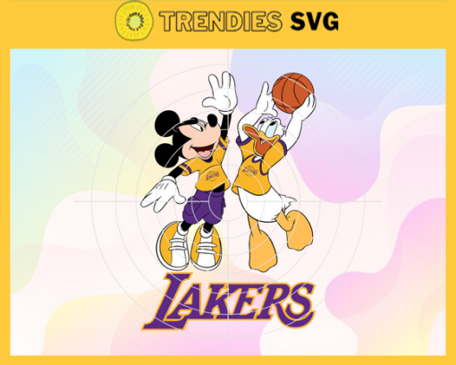 Mickey And Donald Lakers Svg Lakers Svg Lakers Logo Svg Lakers Fan Svg Lakers Donald Svg Lakers Mickey Svg Design 6415
