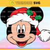 Mickey Santa Hat Cutting File Printable SVG file for Cricut Design 6442 Design 6442