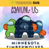 Minnesota Timberwolves Among us NBA Basketball SVG cut file for cricut files Clip Art Digital Files vector Svg Eps Png Dxf Pdf Design 6460
