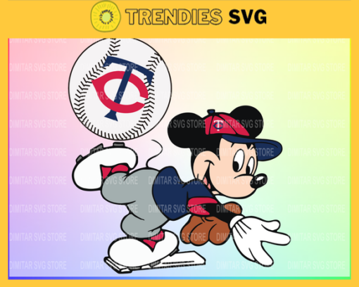 Minnesota Twins Mickey Svg Eps Png Dxf Pdf Baseball SVG files Design 6469