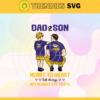 Minnesota Vikings Dad and Son Svg Fathers Day Gift Footbal ball Fan svg Dad Nfl svg Fathers Day svg Vikings DAD svg Design 6494
