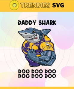 Minnesota Vikings Daddy Sharks vg Fathers Day Gift Footbal ball Fan svg Dad Nfl svg Fathers Day svg Vikings DAD svg Design 6499