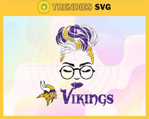 Minnesota Vikings Girl NFL Svg Minnesota Vikings Minnesota svg Minnesota Girl svg Vikings svg Vikings Girl svg Design 6510