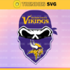 Minnesota Vikings Skull NFL Svg Pdf Dxf Eps Png Silhouette Svg Download Instant Design 6553