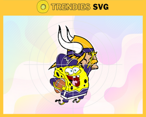 Minnesota Vikings SpongeBo NFL Svg Minnesota Vikings Minnesota svg Minnesota SpongeBo svg Vikings svg Vikings SpongeBo svg Design 6559