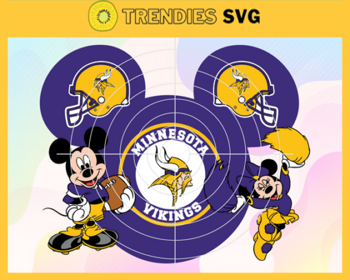 Minnesota Vikings Svg Vikings Svg Vikings Disney Mickey Svg Vikings Logo Svg Mickey Svg Football Svg Design 6567