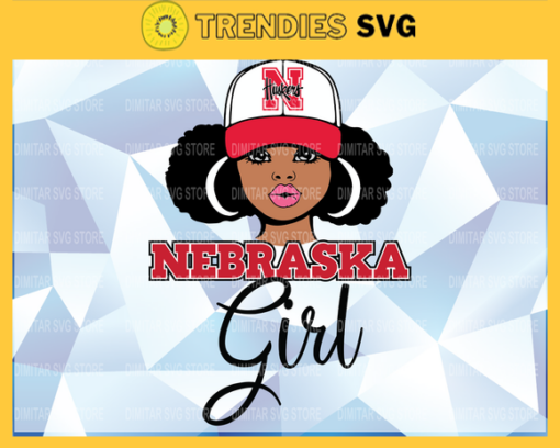 Nebraska Huskers Girl Svg Eps Dxf Png Pdf Instant Download Nebraska Huskers Design 6724