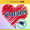 New England Patriots Heart NFL Svg Sport NFL Svg Heart T Shirt Heart Cut Files Silhouette Svg Download Instant Design 6790