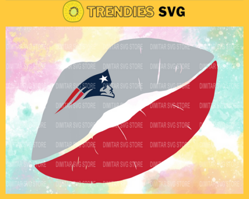 New England Patriots Lips NFL Svg New England Patriots New England svg New England Lips svg Patriots svg Patriots Lips svg Design 6797