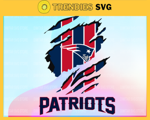 New England Patriots Scratch NFL Svg Pdf Dxf Eps Png Silhouette Svg Download Instant Design 6815