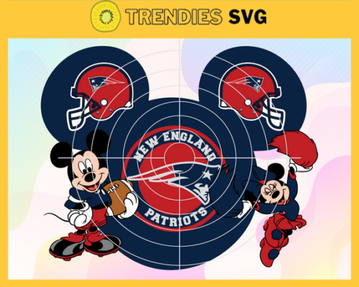 New England Patriots Svg Patriots Svg Patriots Disney Mickey Svg Patriots Logo Svg Mickey Svg Football Svg Design 6845