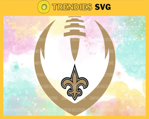 New Orleans Saints Baseball NFL Svg Pdf Dxf Eps Png Silhouette Svg Download Instant Design 6873 Design 6873
