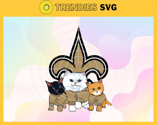 New Orleans Saints Cat Svg Saints Cat Svg Cat Svg Saints Svg Saints Png Saints Logo Svg Design 6883