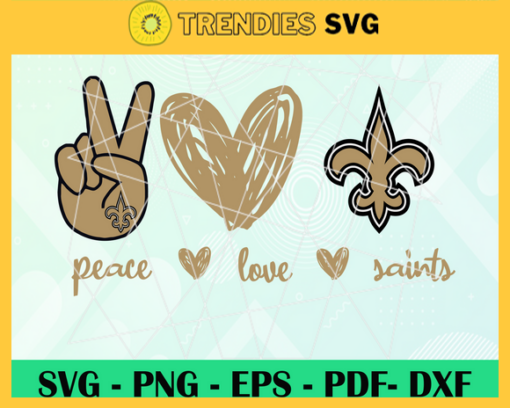 New Orleans Saints Svg NFL Svg National Football League Svg Match Svg Teams Svg Football Svg Design 6967