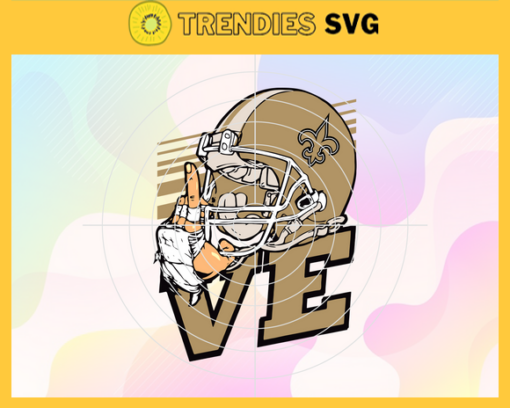 New Orleans Saints Svg Saints Svg Saints Love Svg Saints Logo Svg Sport Svg Football Svg Design 6979