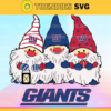 New York Giants And Triples Gnomes Sport Svg Gnomes Svg Football NFL Team Design 6990