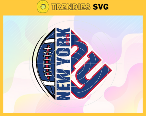New York Giants Ball Svg Giants svg Giants Girl svg Giants Fan Svg Giants Logo Svg Giants Team Design 6993