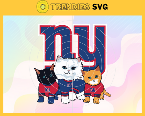 New York Giants Cat Svg Giants Cat Svg Cat Svg Giants Svg Giants Png Giants Logo Svg Design 7004
