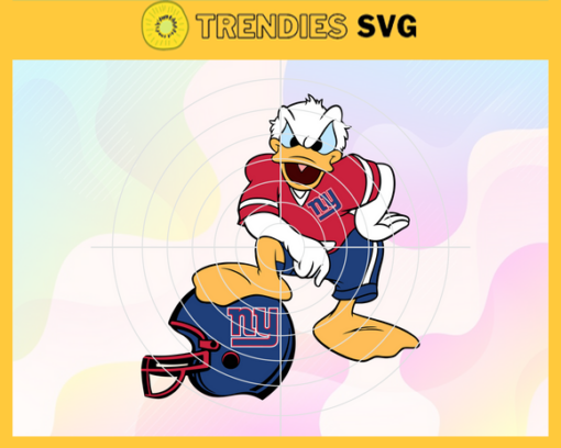 New York Giants Donald Duck NFL Svg New York Giants New York svg New York Donald Duck svg Giants svg Giants Donald Duck svg Design 7017