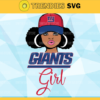 New York Giants Girl NFL Svg Pdf Dxf Eps Png Silhouette Svg Download Instant Design 7030