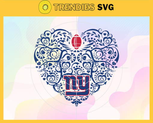 New York Giants Heart NFL Svg New York Giants New York svg New York Heart svg Giants svg Giants Heart svg Design 7034