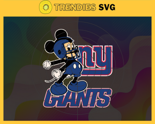 New York Giants Mickey NFL Svg New York Giants New York svg New York Mickey svg Giants svg Giants Mickey svg Design 7048
