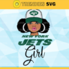 New York Jets Girl NFL Svg Pdf Dxf Eps Png Silhouette Svg Download Instant Design 7123
