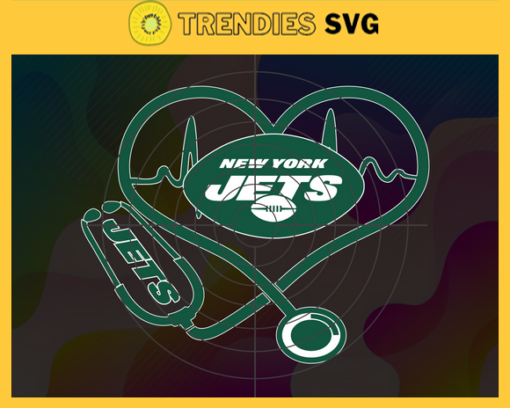 New York Jets Heart Stethoscope Svg Jets Nurse Svg Nurse Svg Jets Svg Jets Png Jets Logo Svg Design 7131