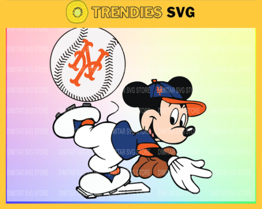 New York Mets Mickey Svg Eps Png Dxf Pdf Baseball SVG files Design 7242