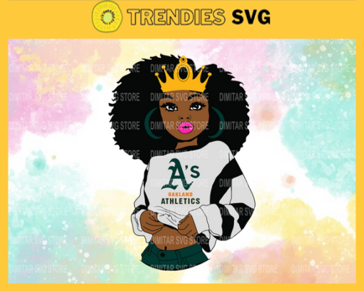 Oakland Athletics Black Girls Baseball SVG files Oakland svg Oakland png Oakland Athletics Athletics Design 7298