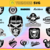 Oakland Raiders Bundle Logo SVG PNG EPS DXF PDF Football Design 7317