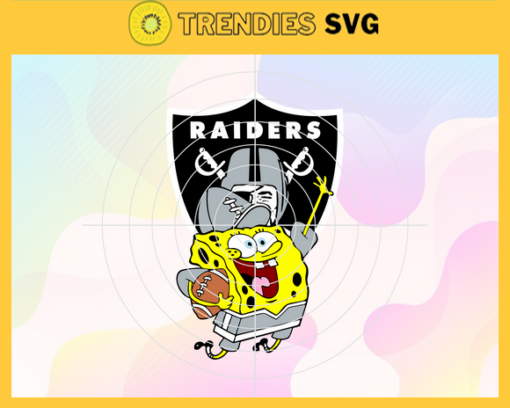 Oakland Raiders SpongeBo NFL Svg Oakland Raiders Oakland svg Oakland SpongeBo svg Raiders svg Raiders SpongeBo svg Design 7388