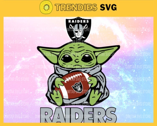 Oakland Raiders YoDa NFL Svg Pdf Dxf Eps Png Silhouette Svg Download Instant Design 7419 Design 7419